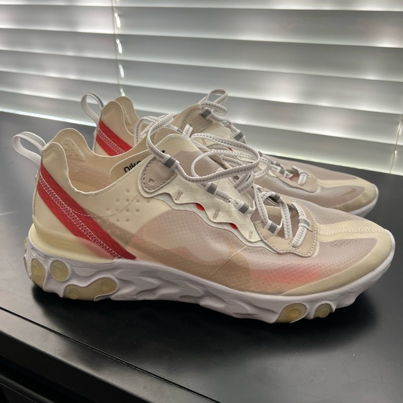 Nike React Element 87 sail/bone size 9 mens - Picture 3 of 4